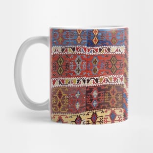 Taspinar Aksaray Antique Turkish Kilim Rug Pattern Mug